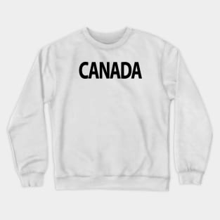 Canada Design Crewneck Sweatshirt